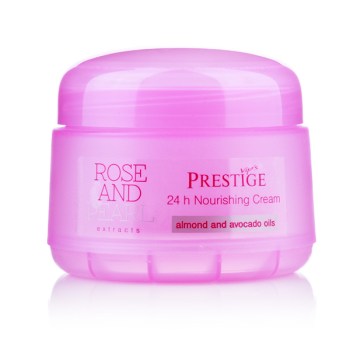 Nourishing Cream 24h Rose and Pearl Rosa Impex